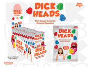 Dick Heads Gummies - Dick Shaped Gummies - Assorted Flavors-Adult Candy-Hott Products-Andy's Adult World