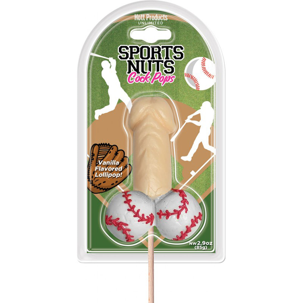 Sports Nuts Cock Pops Baseballs Vanilla Lovers-Candy-Hott Products-Andy's Adult World