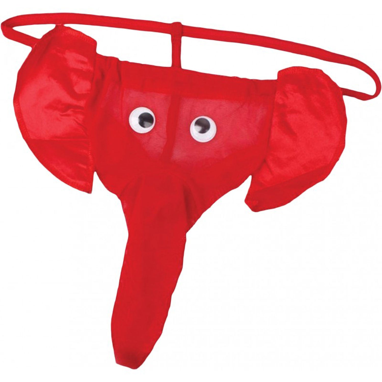 Elephant Thong - Red - One Size-Lingerie & Sexy Apparel-Hott Products-Andy's Adult World