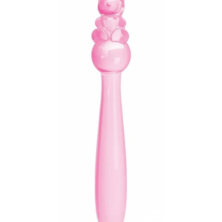 Glass Menagerie - Teddy Dildo - Pink-Dildos & Dongs-Icon Brands-Andy's Adult World