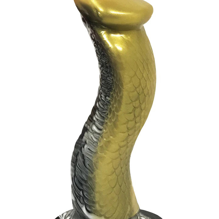 Alien Nation Venomus Silicone Creature Dildo - Gold-Dildos & Dongs-Icon Brands-Andy's Adult World