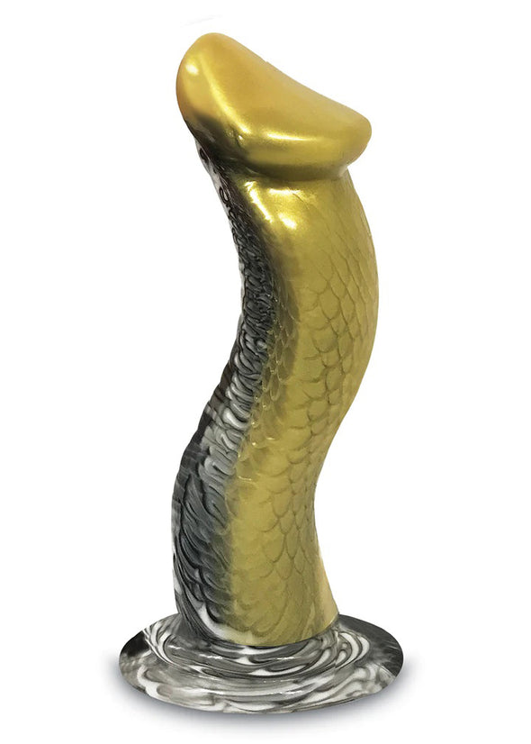 Alien Nation Venomus Silicone Creature Dildo - Gold-Dildos & Dongs-Icon Brands-Andy's Adult World