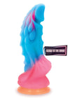 Alien Nation Dragon Silicone Glow in the Dark Creature Dildo - Multicolor-Dildos & Dongs-Icon Brands-Andy's Adult World
