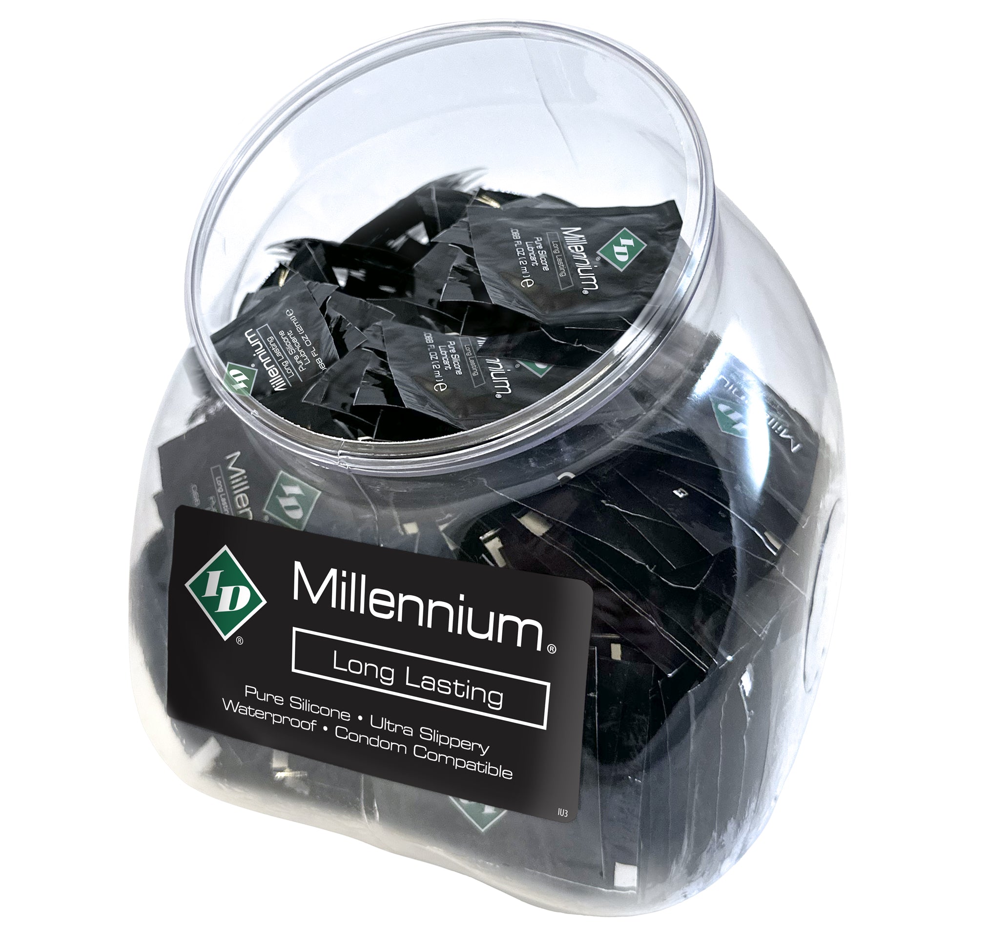 Millennium 2 ml Foil Jar-Lubricants Creams & Glides-I.D. Lubricants-Andy's Adult World