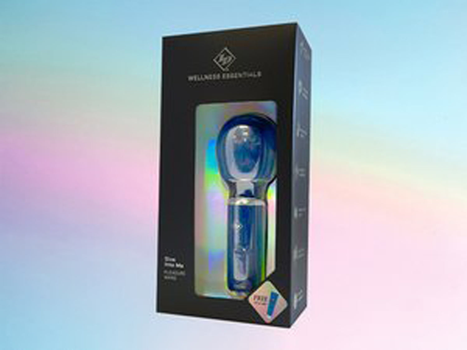 Give Into Me Pleasure Wand - Blue-Vibrators-I.D. Lubricants-Andy's Adult World