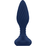 Maxrim Remote Control Rimming Plug - Blue-Anal Toys & Stimulators-I.D. Lubricants-Andy's Adult World