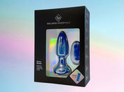 Booty Buzzer Remote Control Vibrating Plug - Blue-Anal Toys & Stimulators-I.D. Lubricants-Andy's Adult World