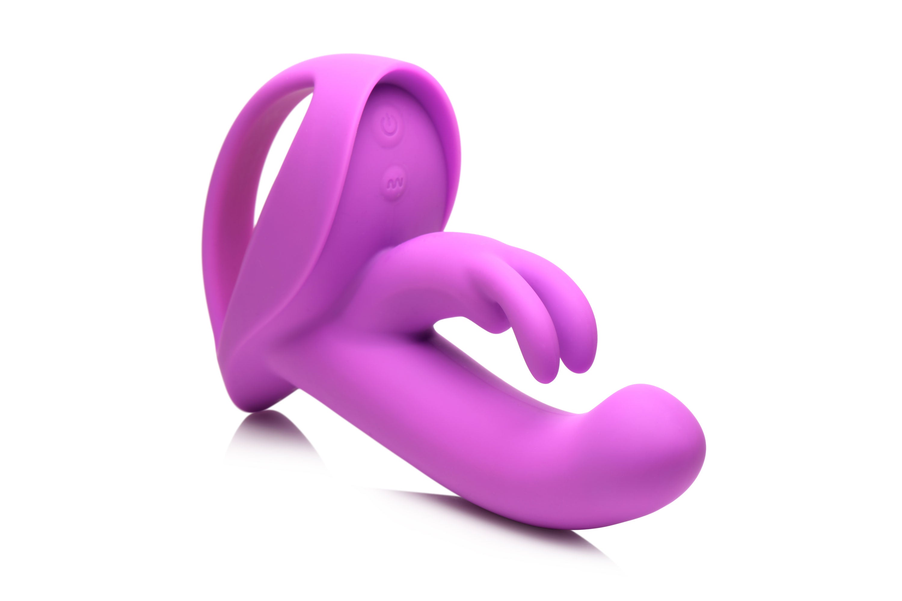 10x Come Hither Rocket Silicone Vibrator - Purple-Vibrators-XR Brands inmi-Andy's Adult World