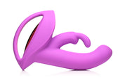 10x Come Hither Rocket Silicone Vibrator - Purple-Vibrators-XR Brands inmi-Andy's Adult World