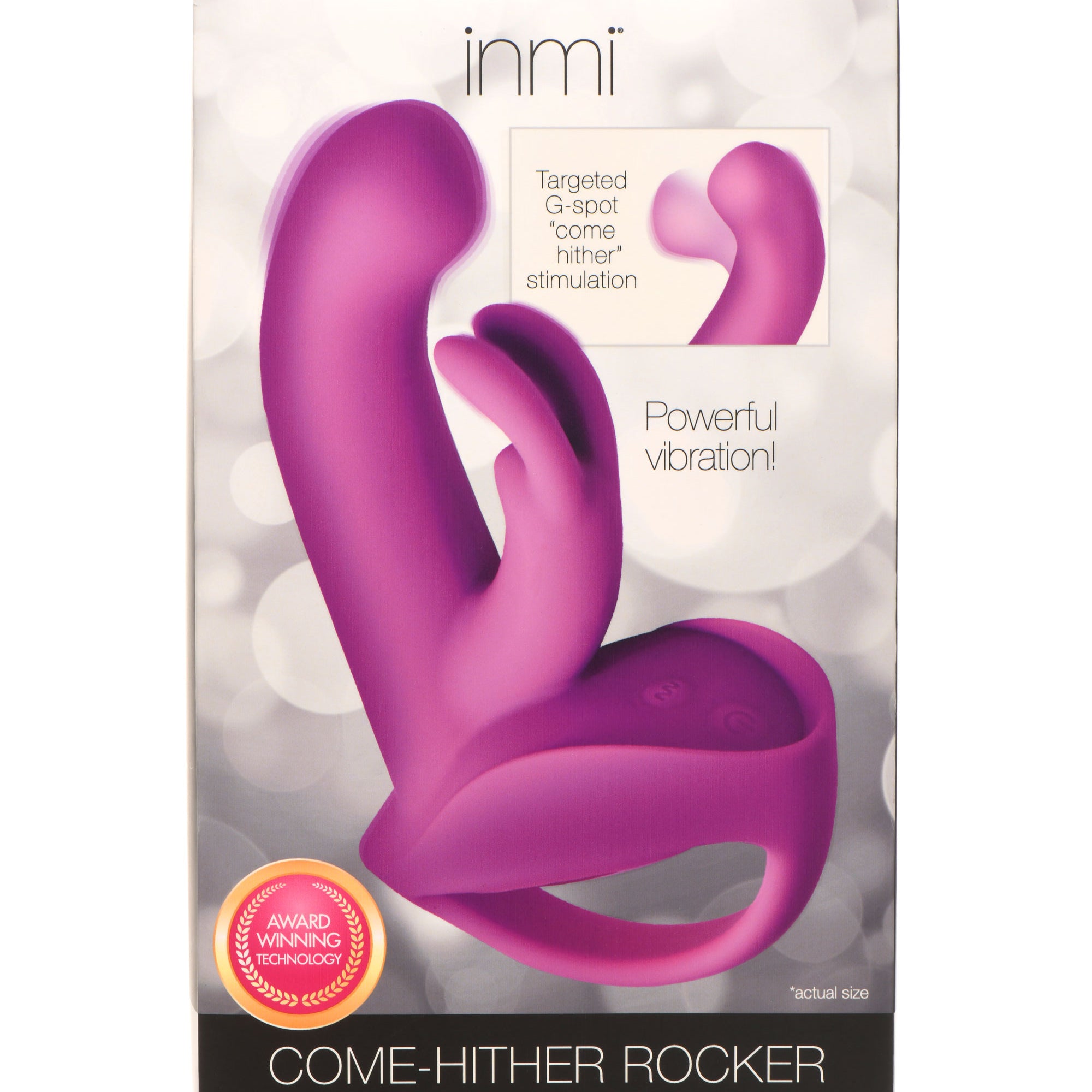 10x Come Hither Rocket Silicone Vibrator - Purple-Vibrators-XR Brands inmi-Andy's Adult World