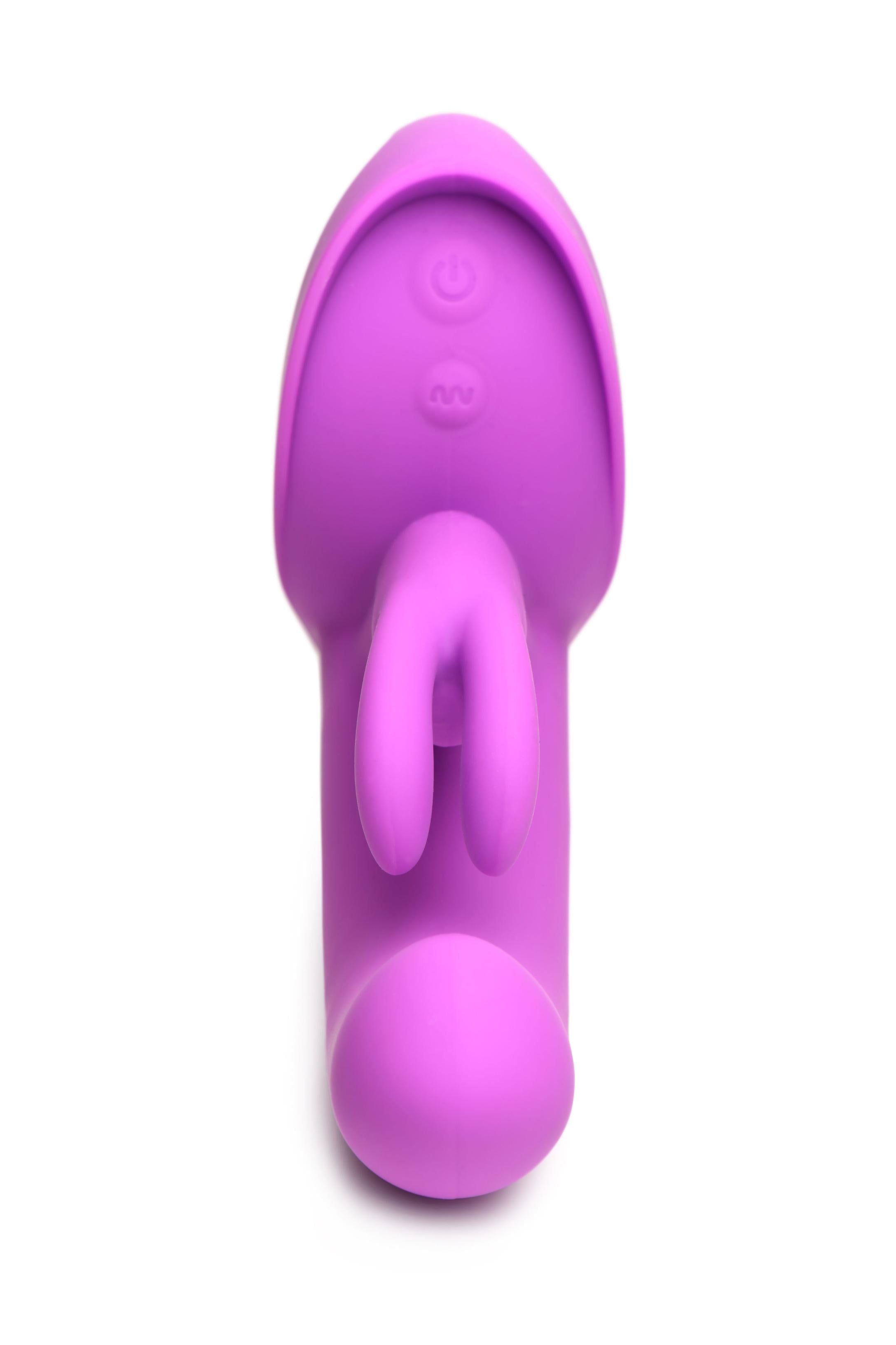 10x Come Hither Rocket Silicone Vibrator - Purple-Vibrators-XR Brands inmi-Andy's Adult World