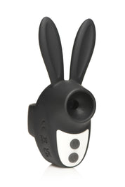 Sucky Bunny Clit Stimulator - Black-Vibrators-XR Brands inmi-Andy's Adult World