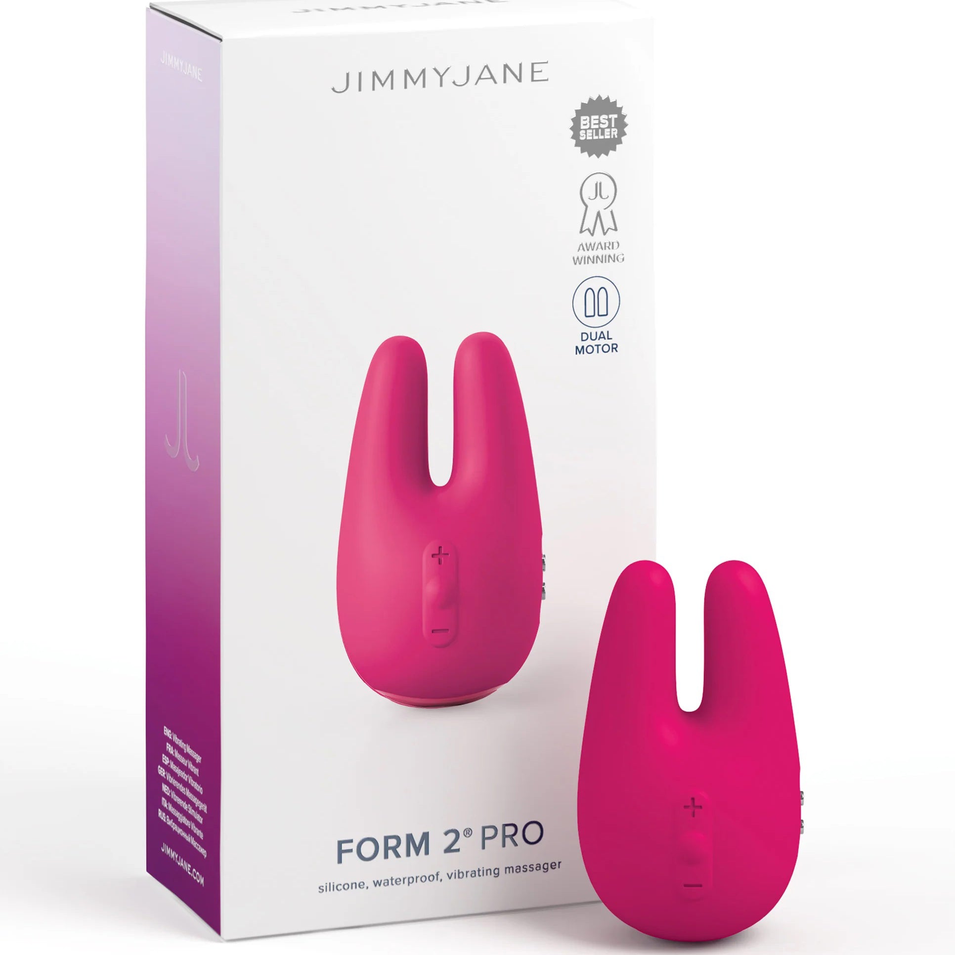 Form 2 Pro - Pink-Vibrators-jimmyjane-Andy's Adult World