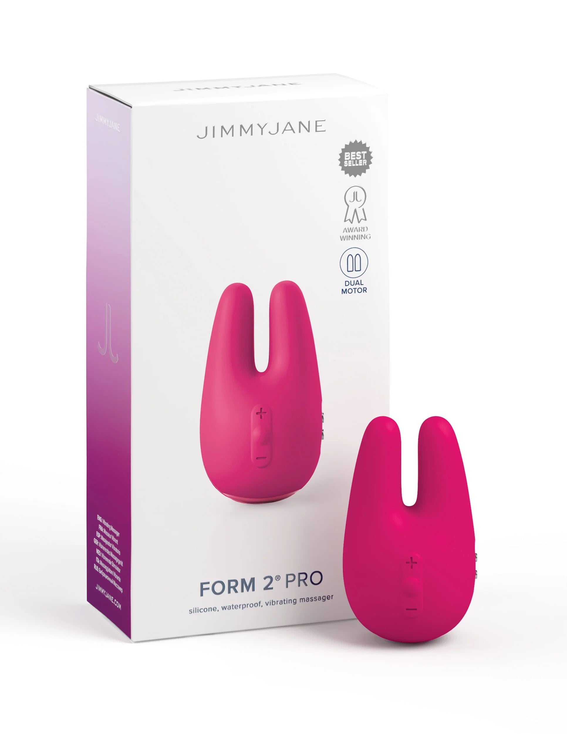 Form 2 Pro - Pink-Vibrators-jimmyjane-Andy's Adult World