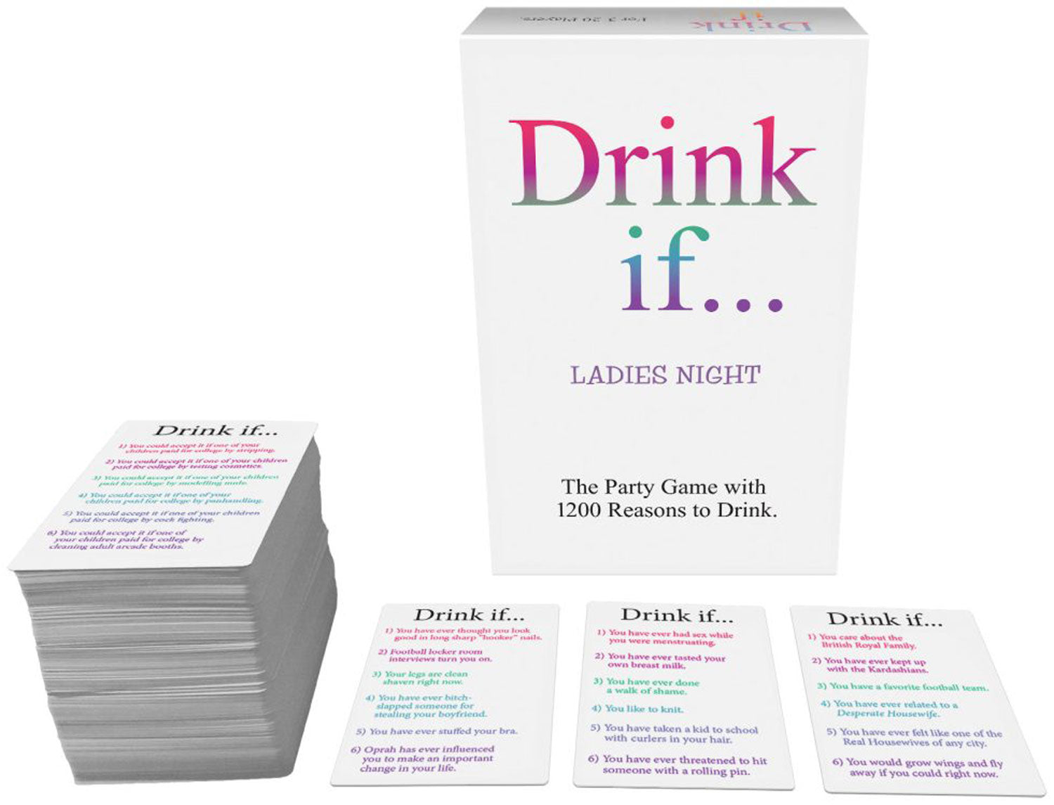 Drink If… Ladies Night Version-Games-Kheper Games-Andy's Adult World