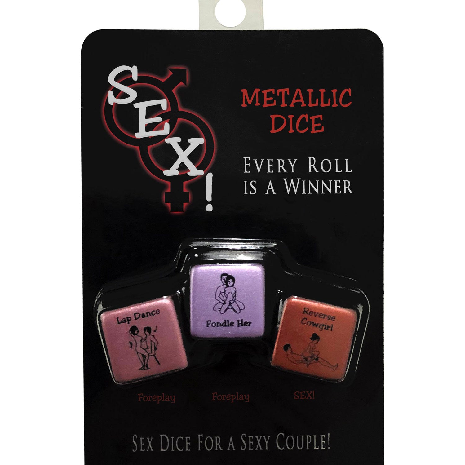 Sex! Metallic Dice-Games-Kheper Games-Andy's Adult World