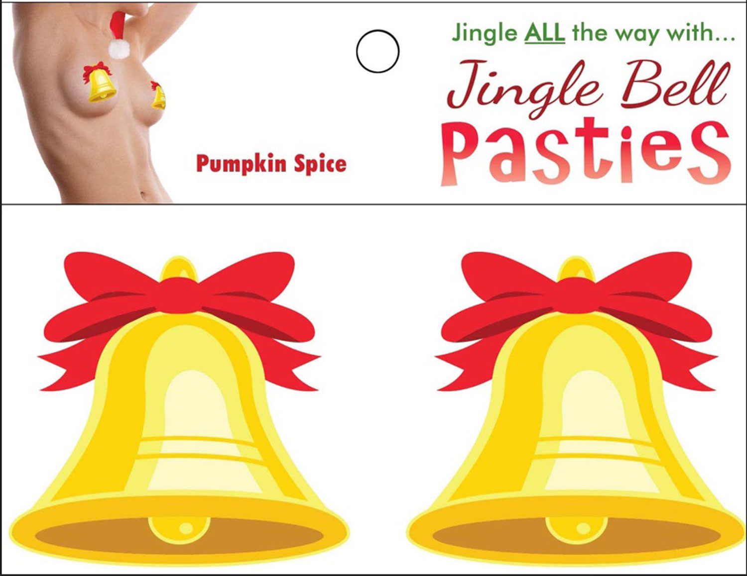 Jingle Bell Pasties-Nipple Stimulators-Kheper Games-Andy's Adult World