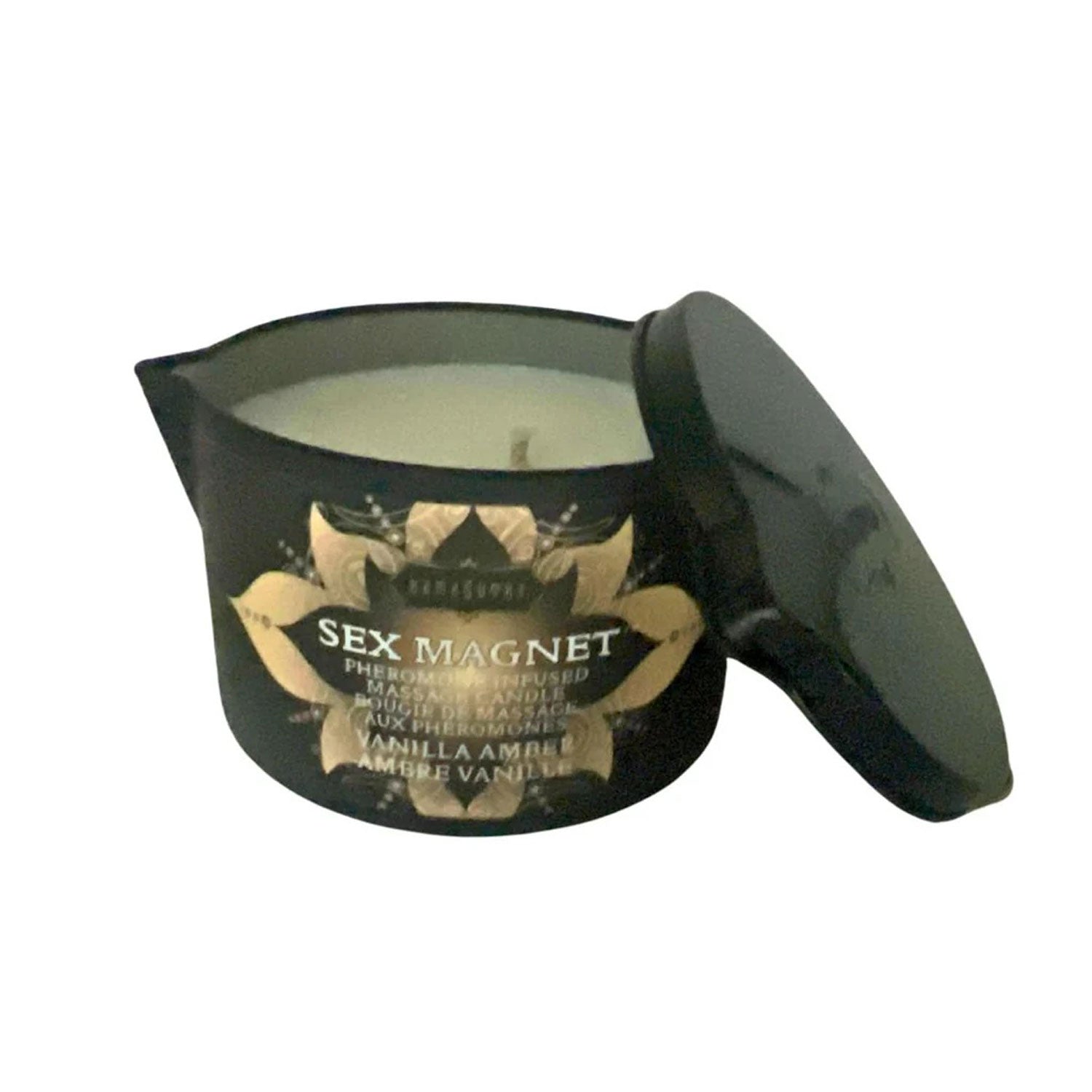 Sex Magnet Pheromone Massage Candle - 6oz -Vanilla-Bath & Body-Kama Sutra-Andy's Adult World