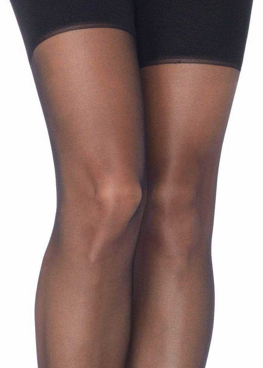 Zara Garter Belt and Stocking - One Size - Black-Lingerie & Sexy Apparel-Leg Avenue-Andy's Adult World