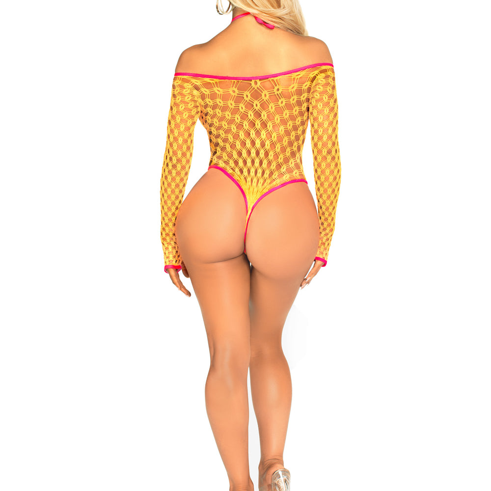 s - Neon Orange-Lingerie & Sexy Apparel-Leg Avenue-Andy's Adult World