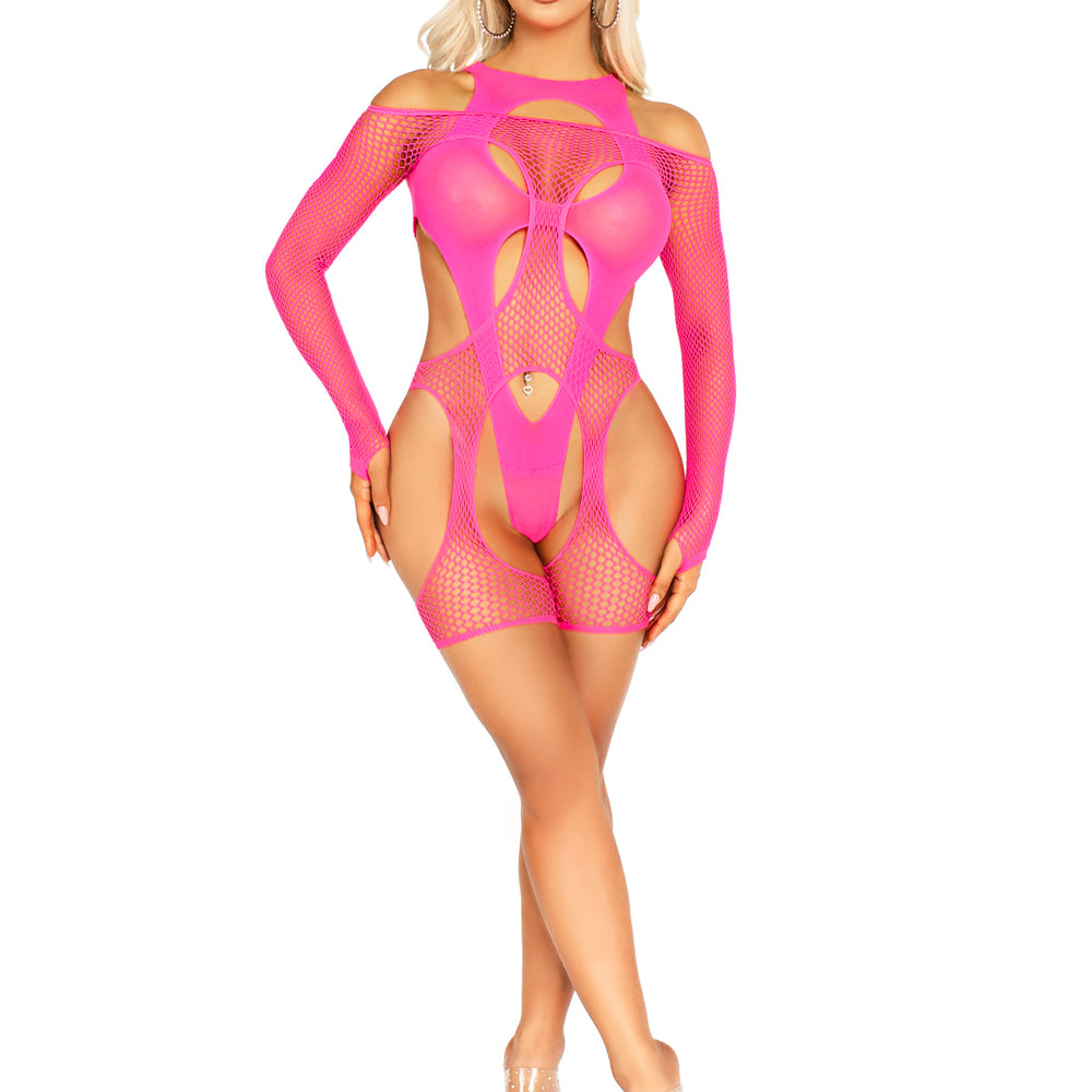 s - Neon Pink-Lingerie & Sexy Apparel-Leg Avenue-Andy's Adult World