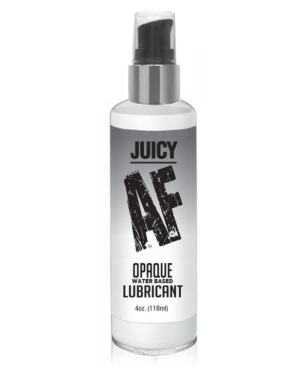 Juicy Af Water-Based Creamy White Opaque Lubricant - 4 Oz-Lubricants Creams & Glides-Little Genie-Andy's Adult World