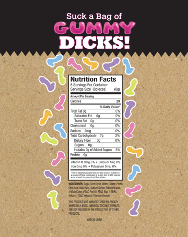 Suck a Bag of Gummy Dicks-Adult Candy-Little Genie-Andy's Adult World