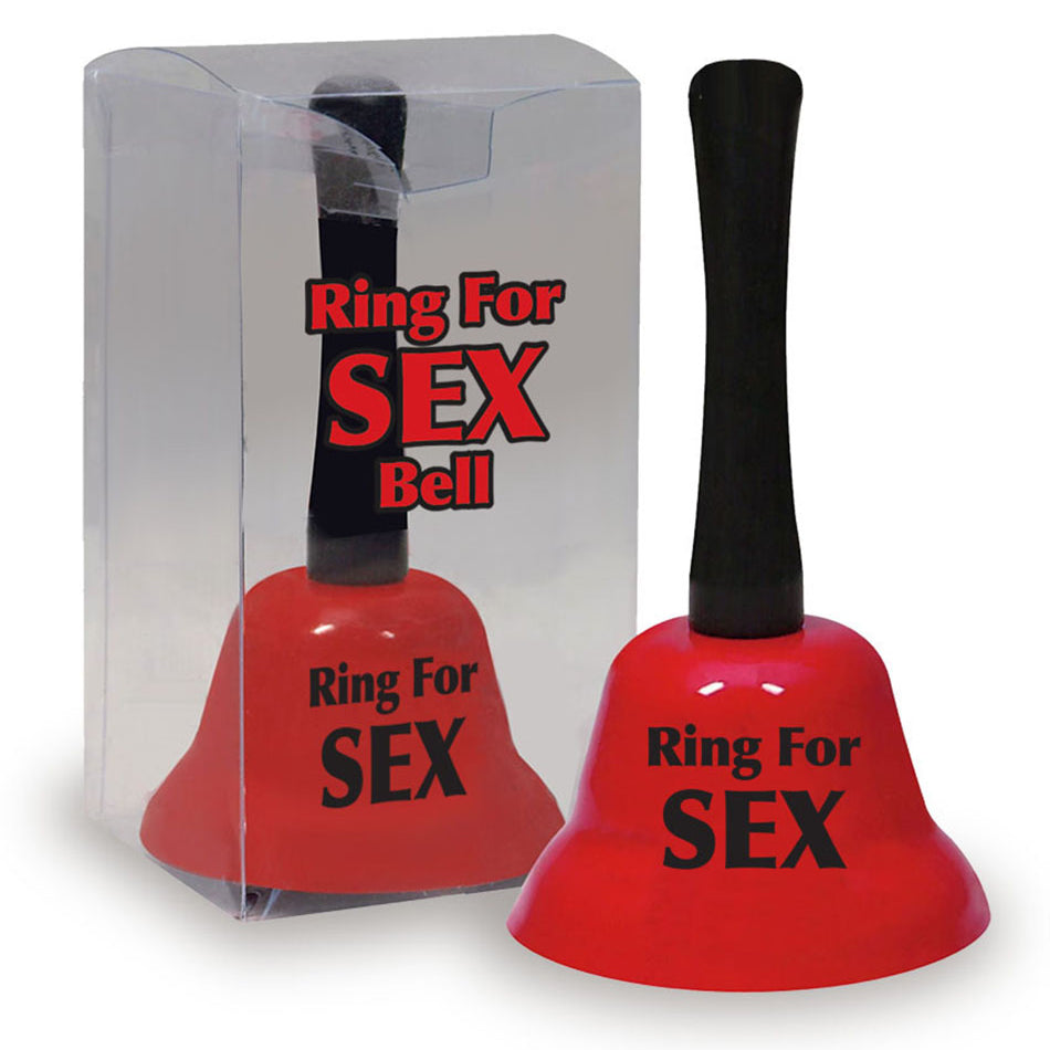 Ring Bell for Sex - Red-Party Supplies-Little Genie-Andy's Adult World