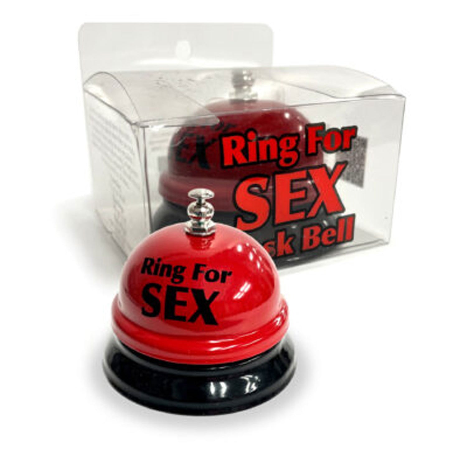 Ring for Sex Desk Bell - Red-Party Supplies-Little Genie-Andy's Adult World