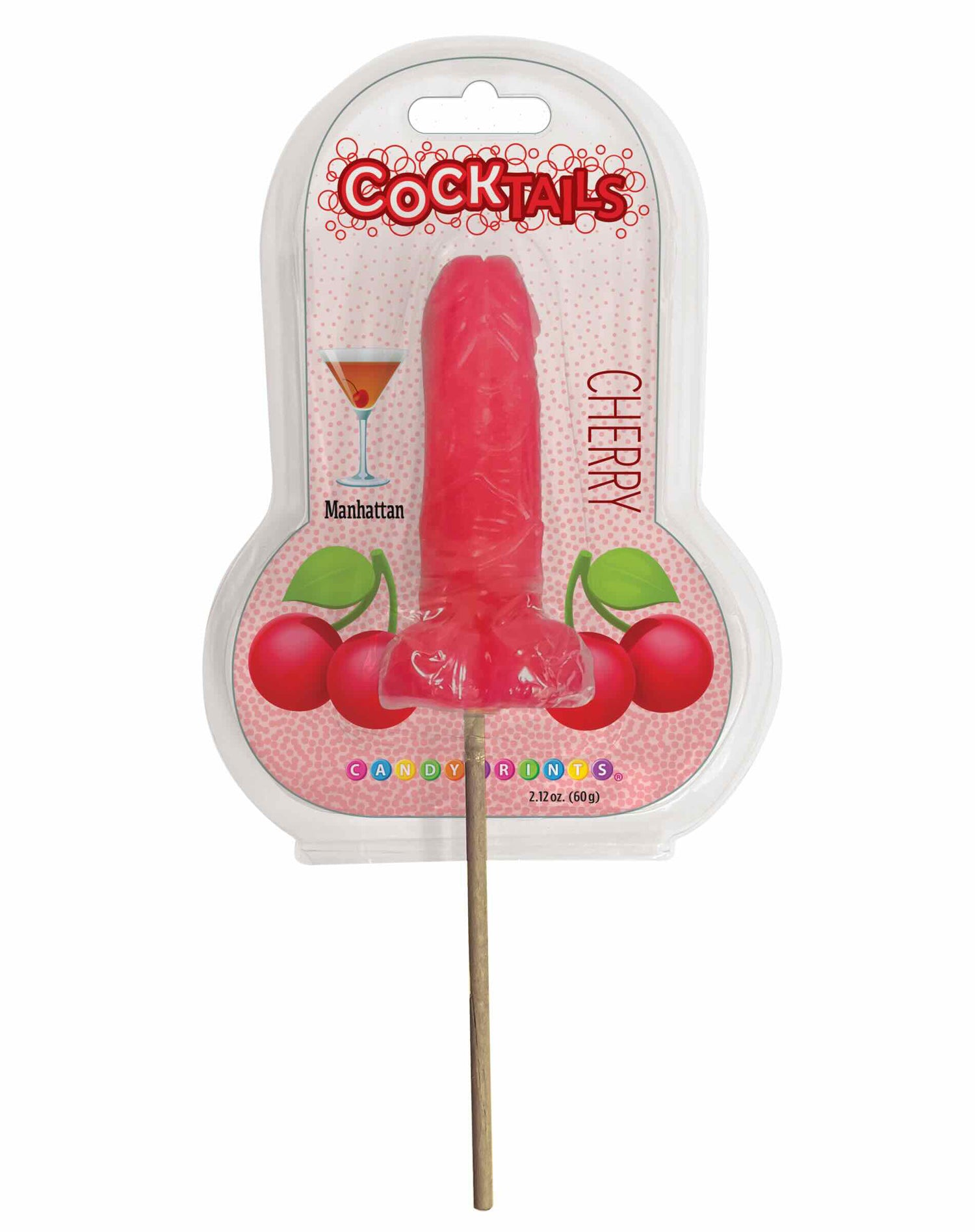 Cocktail Suckers Cherry-Edible-Little Genie-Andy's Adult World