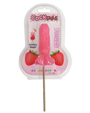 Cocktail Suckers Strawberry-Edible-Little Genie-Andy's Adult World