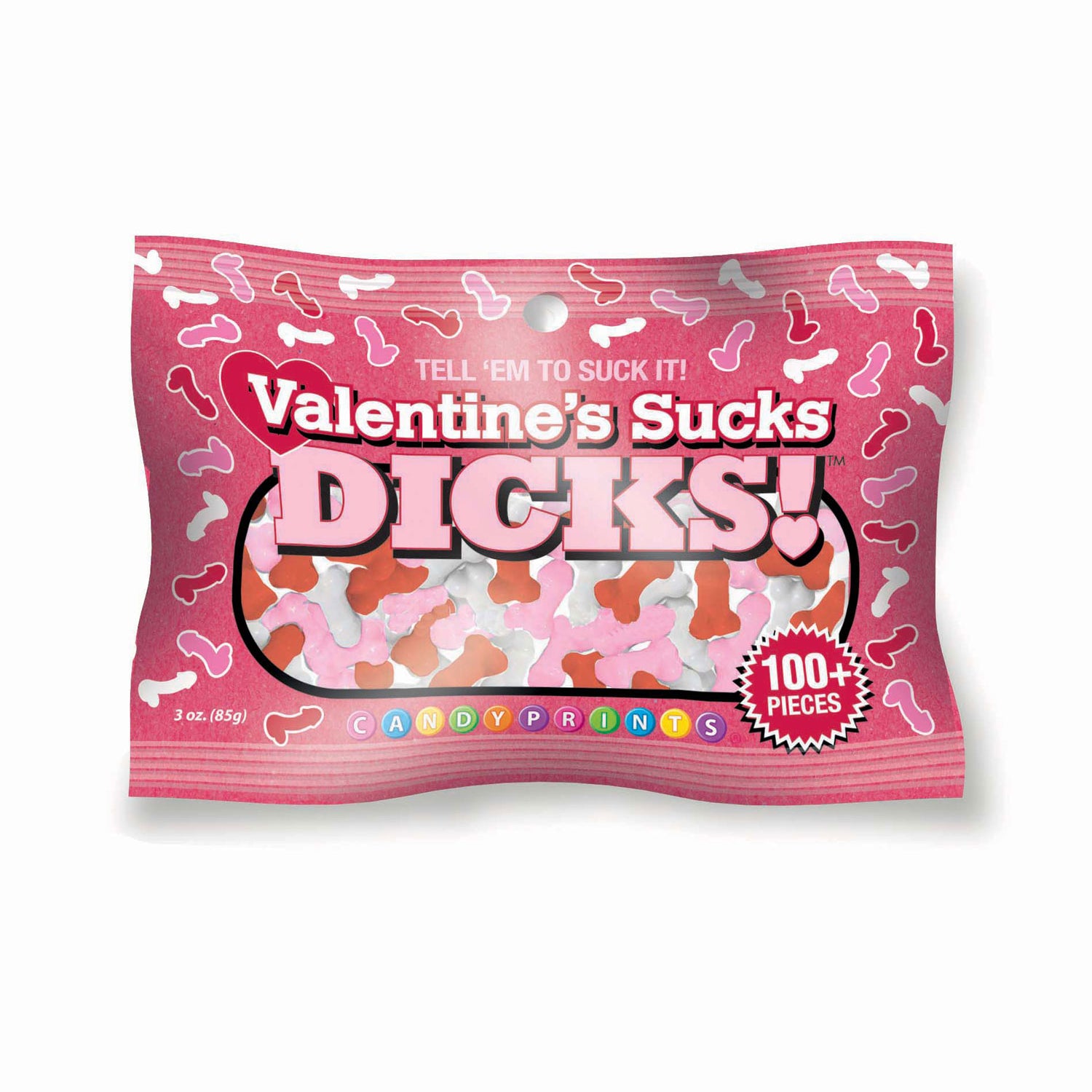 Valentine’s Sucks Dicks Candy 3oz Bag-Edible-Little Genie-Andy's Adult World