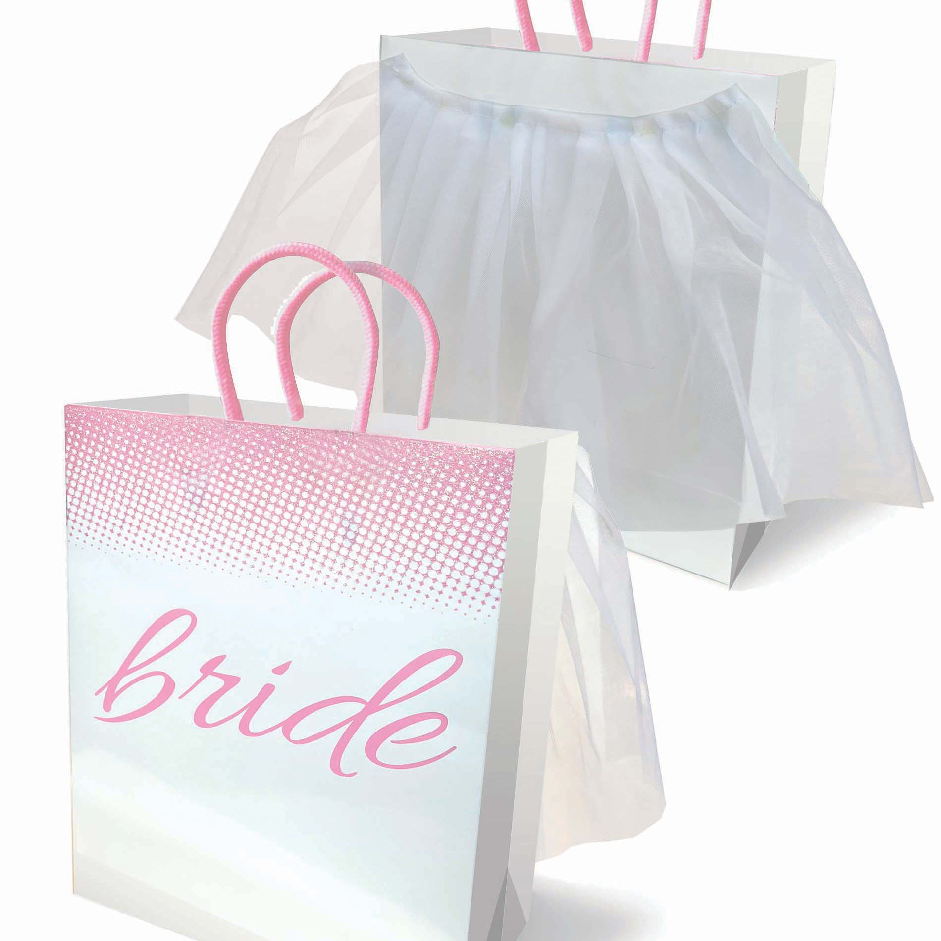 Bride Veil - Gift Bag-Gag Gifts & Novelties-Little Genie-Andy's Adult World