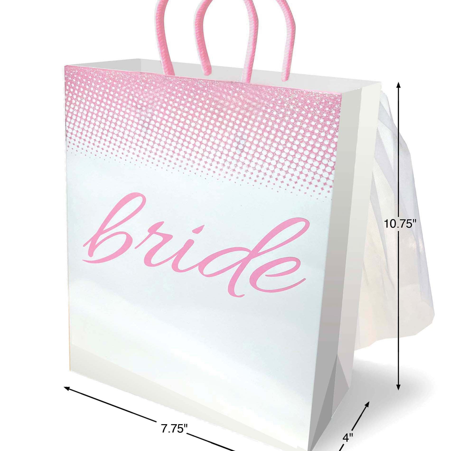 Bride Veil - Gift Bag-Gag Gifts & Novelties-Little Genie-Andy's Adult World