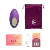 Link Paige - App Connected Dual Function Panty Vibe - Purple-Couples Toys-Link-Andy's Adult World