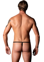 Go Wild Adjustable G-String - One Size - Multi Animal-Lingerie & Sexy Apparel-Male Power-Andy's Adult World