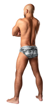 Dirty Denim - Bikini - Large - Denim-Lingerie & Sexy Apparel-Male Power-Andy's Adult World