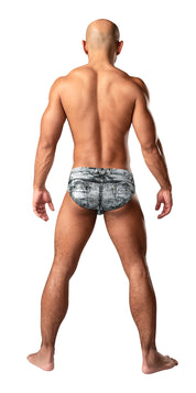 Dirty Denim - Bikini - Large - Denim-Lingerie & Sexy Apparel-Male Power-Andy's Adult World