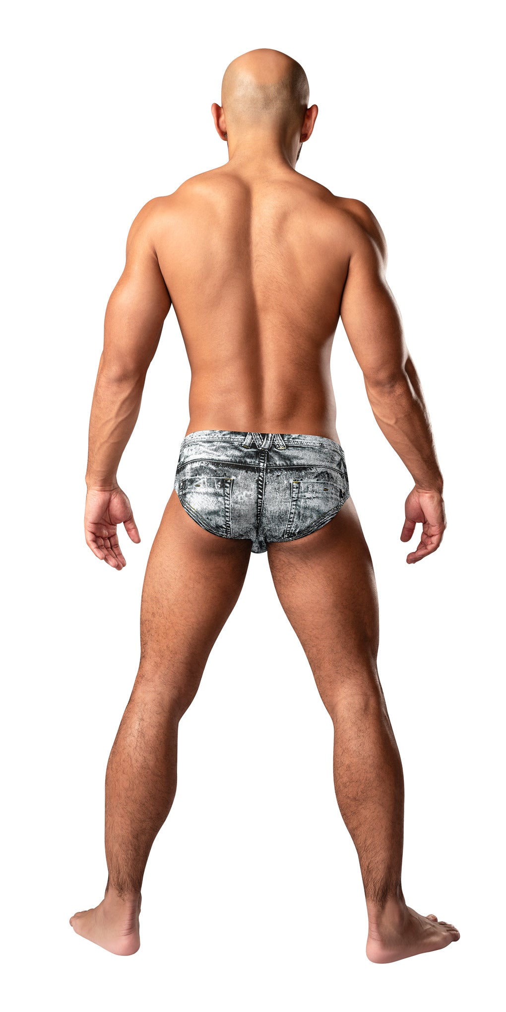 Dirty Denim - Bikini - X-Large - Denim-Lingerie & Sexy Apparel-Male Power-Andy's Adult World