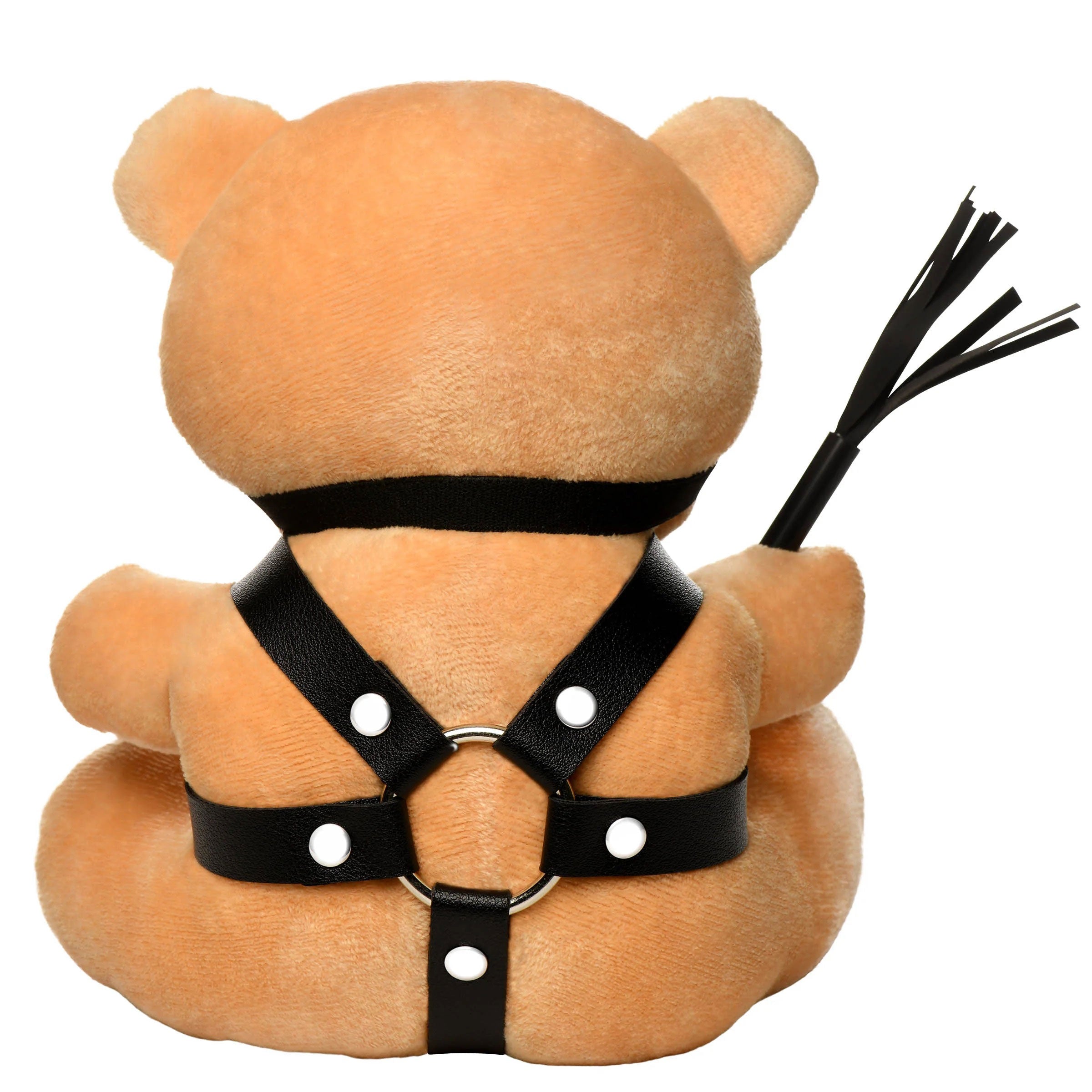 BDSM Teddy Bear Plush-Gag Gifts & Novelties-XR Brands Master Series-Andy's Adult World