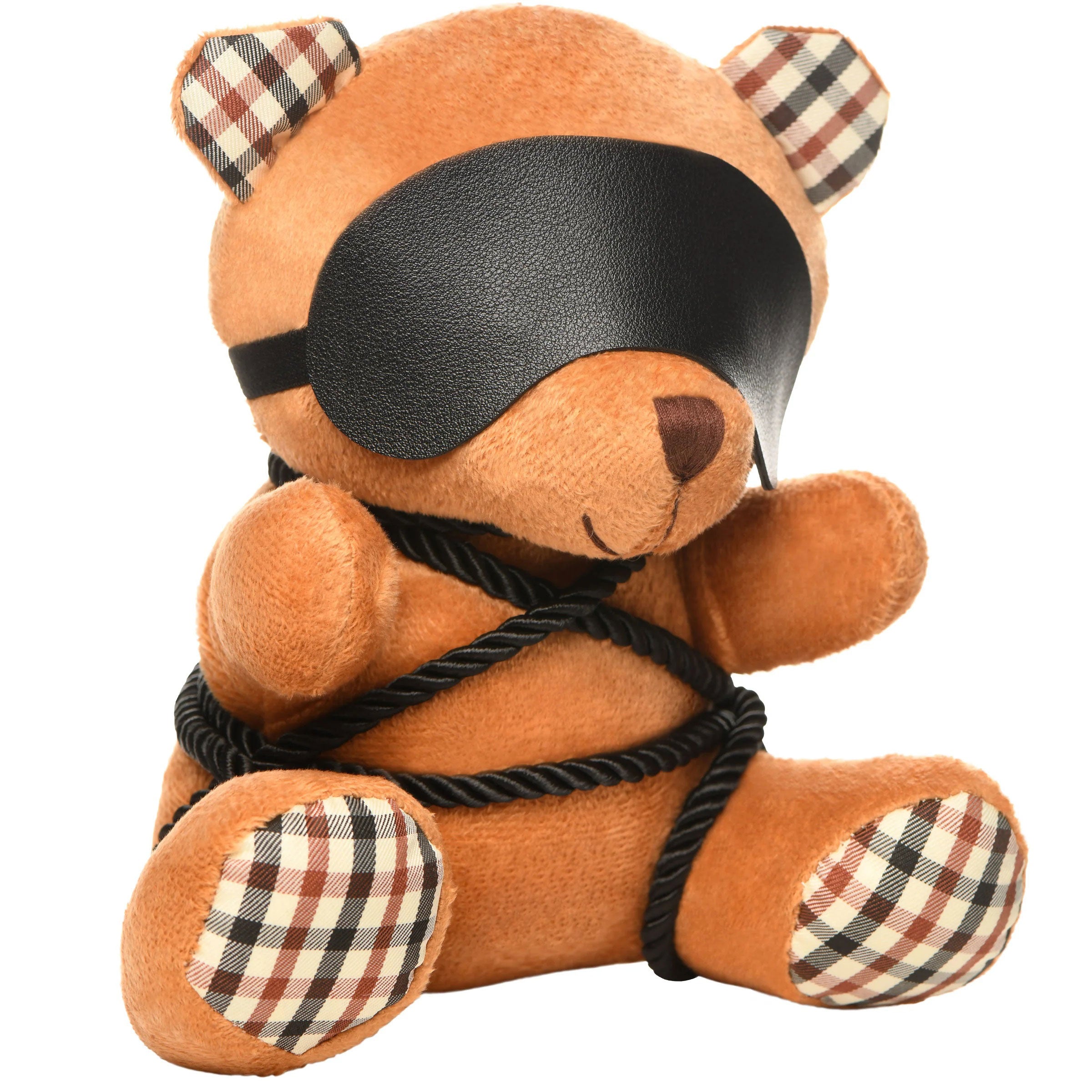 Rope Teddy Bear Plush-Gag Gifts & Novelties-XR Brands Master Series-Andy's Adult World