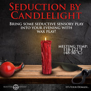 Thorn Drip Candle - Red-Candles-XR Brands Master Series-Andy's Adult World