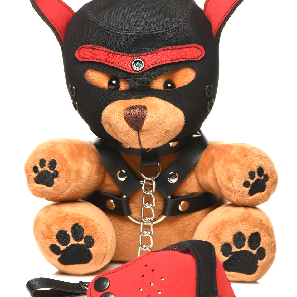 Bondage Pup Bear-Party Supplies-XR Brands Master Series-Andy's Adult World