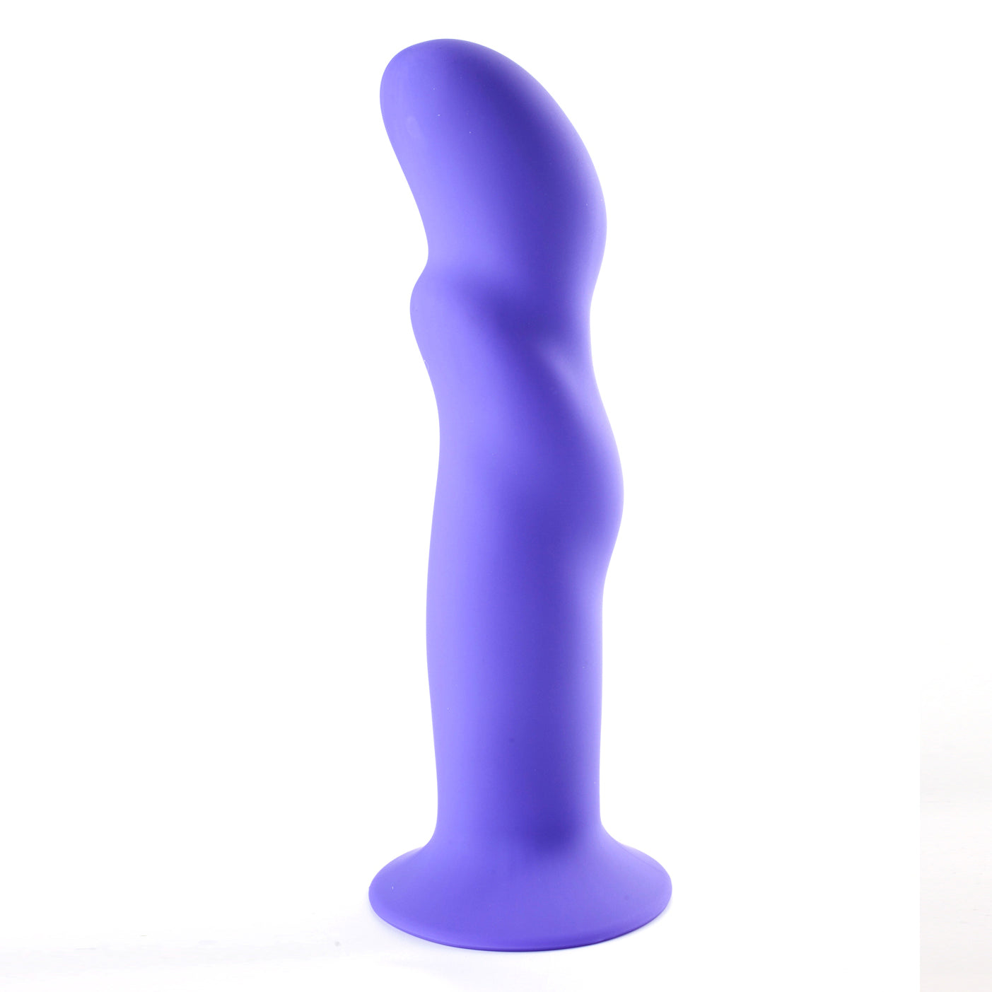 Riley Silicone Swirled Dong - Neon Purple-Dildos & Dongs-Maia Toys-Andy's Adult World