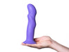 Riley Silicone Swirled Dong - Neon Purple-Dildos & Dongs-Maia Toys-Andy's Adult World