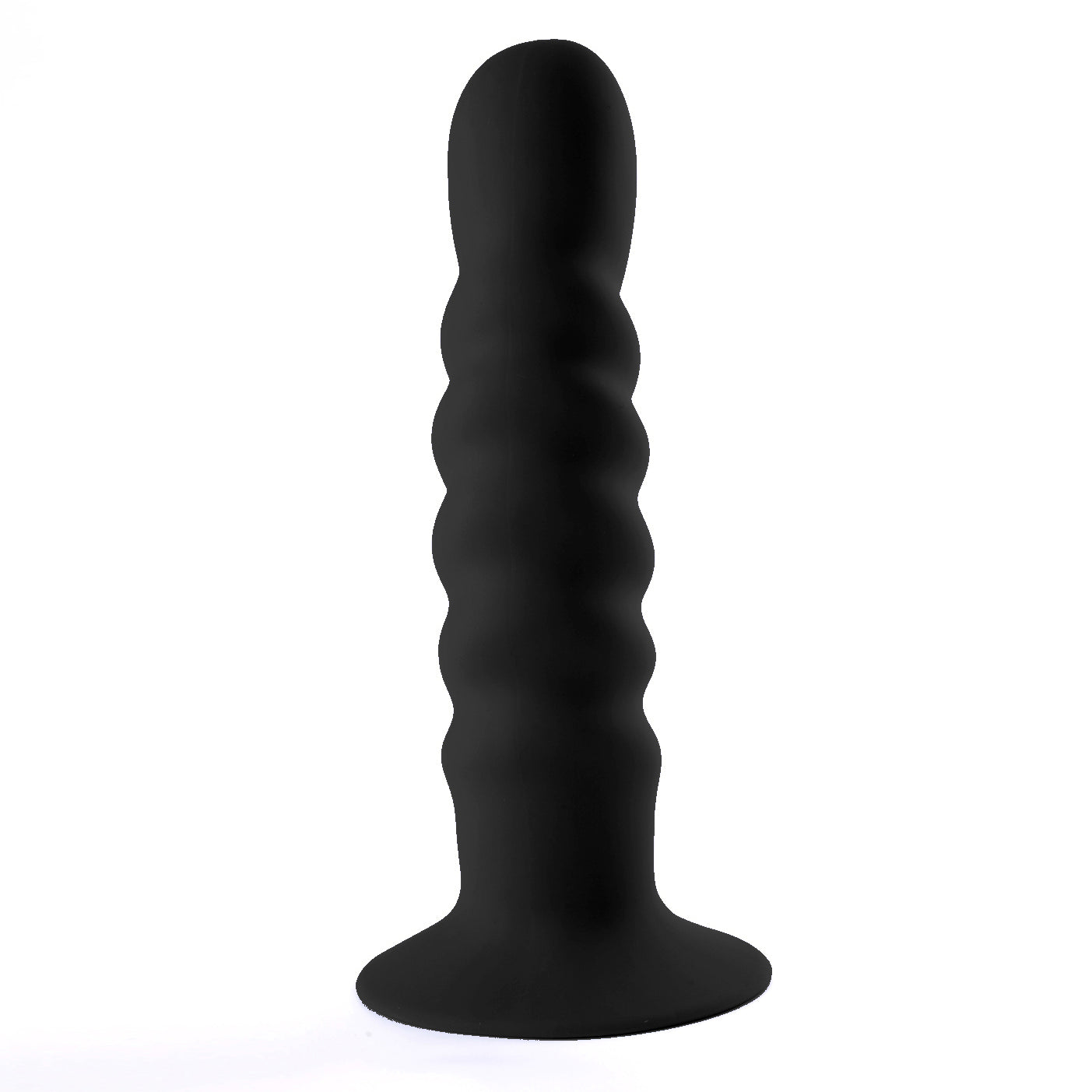 Kendall Silicone Dong Swirled Satin Finish - Black-Dildos & Dongs-Maia Toys-Andy's Adult World