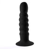 Kendall Silicone Dong Swirled Satin Finish - Black-Dildos & Dongs-Maia Toys-Andy's Adult World