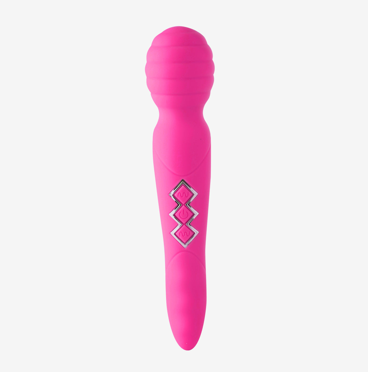 Zoe Twisty Dual Vibrating Pleasure Wand - Pink-Vibrators-Maia Toys-Andy's Adult World