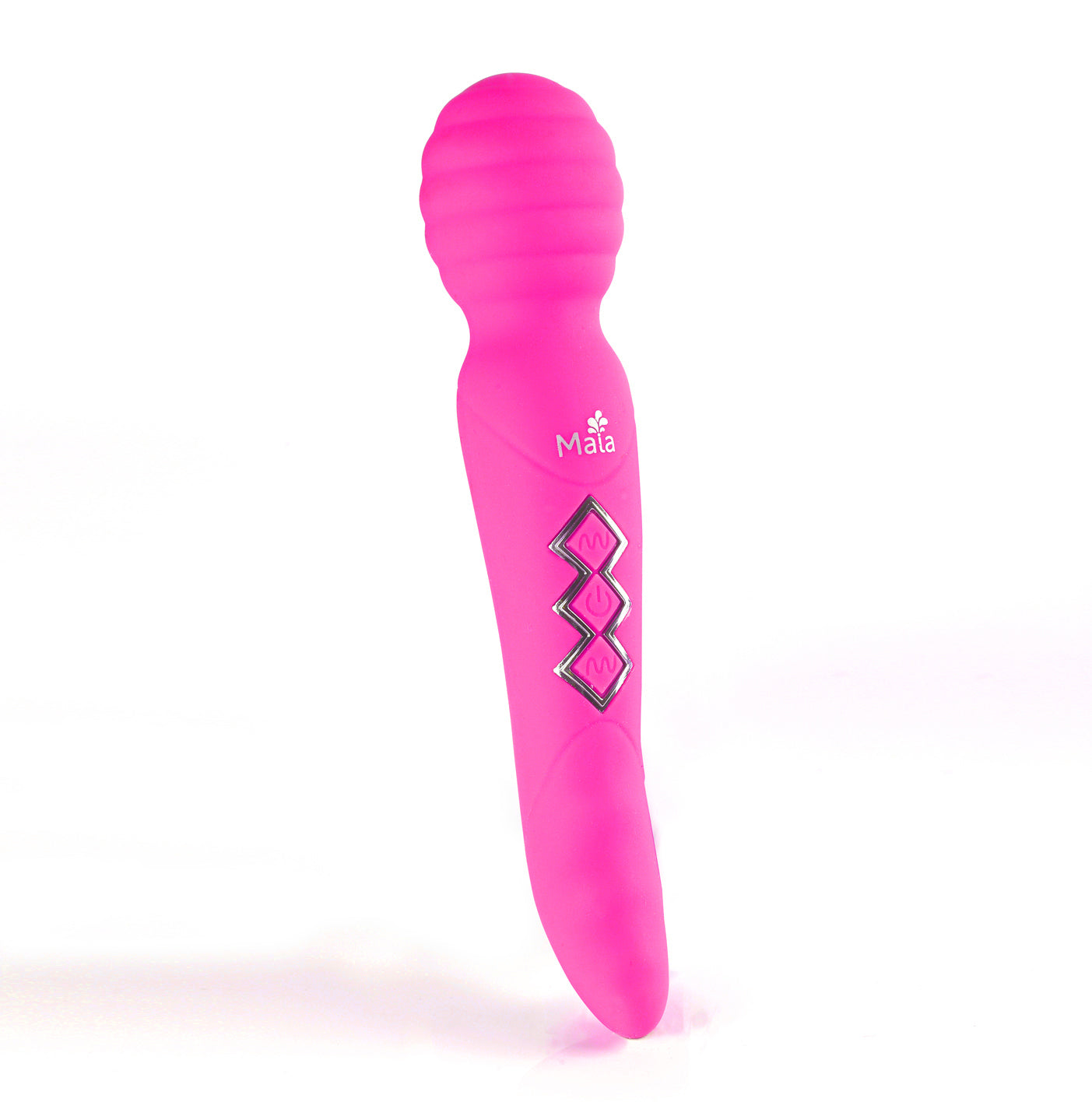 Zoe Twisty Dual Vibrating Pleasure Wand - Pink-Vibrators-Maia Toys-Andy's Adult World