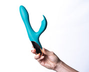 Skyler Silicone Bendable Rabbit - Green-Vibrators-Maia Toys-Andy's Adult World